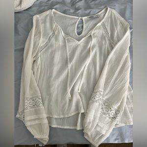 Hollister long sleeve blouse